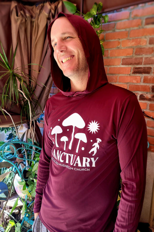 Psanctuary Long-Sleeve Hooded T-Shirt (unisex)